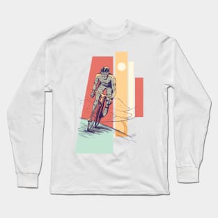 Cyclist Race - Cycling Shirt, Biking T shirt, Bicycle Shirts, Gifts for a Cyclist, Bike Rider Gifts, Cycling Funny Shirt Long Sleeve T-Shirt